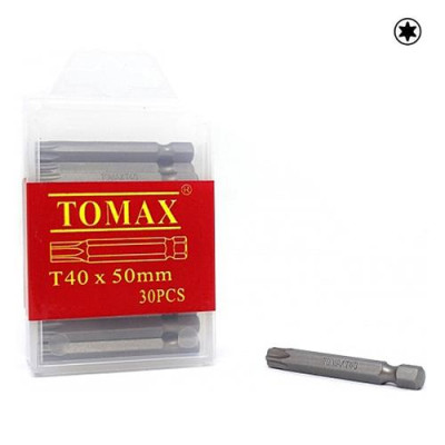 Купить Бита Tomax T-40х50мм 30шт Инструмент и оборудование