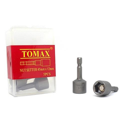 Головка кровельная Tomax №12х45мм 5шт Купить Головка кровельная Tomax №12х45мм 5шт Инструмент и оборудование