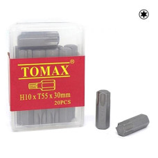Бита автомобильная Tomax H-10хT-55х30мм 20шт