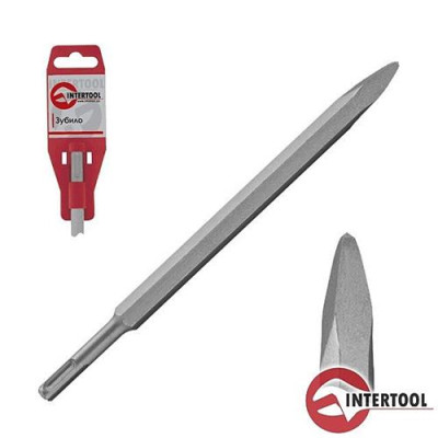 Купить Зубило по камню Intertool SD-0463 Hex 30x410мм ширина 75мм Инструмент и оборудование
