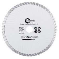 Купить Диск отрезной Intertool CT-2004 Turbo алмазный 180мм 16-18% Инструмент и оборудование