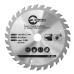 Купить Диск пильный по дереву Intertool CT-3016 с твердосплавными напайками 160х20х1.5мм 30 зубьев Инструмент и оборудование