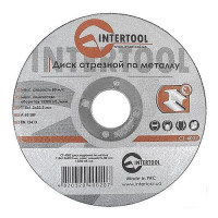 Круг отрезной по металлу Intertool CT-4002 115х1.2х22.2мм