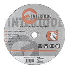 Купить Круг отрезной по металлу Intertool CT-4015 30х1.6х22.2мм Инструмент и оборудование
