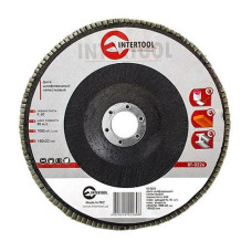 Купить Диск шлифовальный лепестковый Intertool BT-0226 180х22мм зерно K60 Инструмент и оборудование