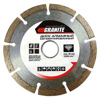 Диск алмазный Granite 9-00-180 Segmented 180мм Купить Диск алмазный Granite 9-00-180 Segmented 180мм Инструмент и оборудование