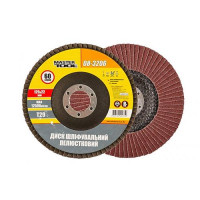 Диск шлифовальный лепестковый конусный Mastertool 08-3206 Т29 зерно 60 125x22мм