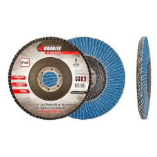 Купить Диск шлифовальный лепестковый конусный Mastertool 8-32-040 Zirconia Т29 зерно 40 125x22мм Инструмент и оборудование