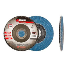 Купить Диск шлифовальный лепестковый конусный Mastertool 8-32-080 Zirconia Т29 зерно 80 125x22мм Инструмент и оборудование