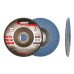 Купить Диск шлифовальный лепестковый конусный Mastertool 8-32-150 Zirconia Т29 зерно 150 125x22мм Инструмент и оборудование