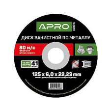 Диск зачистной по металлу Apro 829016 150х6мм