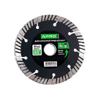 Круг по бетону Apro 830039 Турбо-Сегмент 180х2.2мм 22-24%