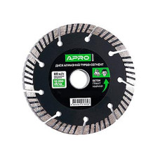 Круг по бетону Apro 830039 Турбо-Сегмент 180х2.2мм 22-24%