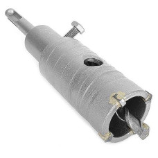 Купить Комплект сверло корончатое по бетону Intertool SD-7036 36мм плюс переходник SDS Plus 100мм Инструмент и оборудование
