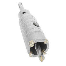 Купить Комплект сверло корончатое по бетону Intertool SD-7032 32мм плюс переходник SDS Plus 100мм Инструмент и оборудование