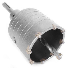 Купить Комплект сверло корончатое по бетону Intertool SD-7065 65мм плюс переходник SDS Plus 100мм Инструмент и оборудование