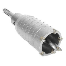 Купить Комплект сверло корончатое по бетону Intertool SD-7040 40мм переходник SDS Plus 100мм Инструмент и оборудование