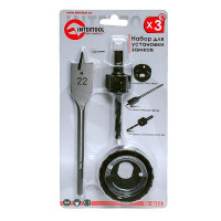 Набор для установки замков Intertool SD-0253 3шт