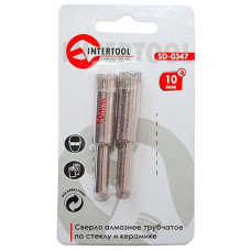 Купить Коронки трубчатые по стеклу и керамике Intertool SD-0347 10мм.2шт Инструмент и оборудование