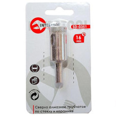 Купить Коронки трубчатые по стеклу и керамике Intertool SD-0351 16мм Инструмент и оборудование