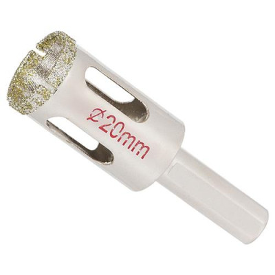 Коронки Sigma 1541201 алмазные по керамике и стеклу 20мм Купить Коронки Sigma 1541201 алмазные по керамике и стеклу 20мм Инструмент и оборудование