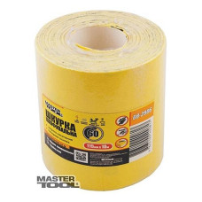 Купить Шкурка шлифовальная Mastertool 08-2906 на бумажной основе Р60 115мм 10м Инструмент и оборудование