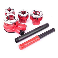 Набор плашек Intertool SD-8004 для нарезки резьбы 1/2" 3/4" 1" 1 1/4" 4шт