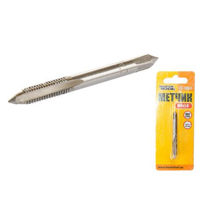 Метчик для нарезания резьбы Mastertool 15-1063 М6x1.0мм Купить Метчик для нарезания резьбы Mastertool 15-1063 М6x1.0мм Инструмент и оборудование