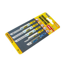 Купить Набор пильных полотен для лобзика Mastertool 14-2850 5шт 14-2806/2807/2808/2809/2811 Инструмент и оборудование