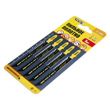 Купить Пильное полотно Mastertool 14-2800 для лобзика по дереву Т111С 5шт Инструмент и оборудование