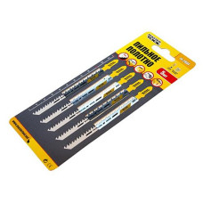 Купить Пильное полотно Mastertool 14-2804 для лобзика по дереву Т301CD 5шт Инструмент и оборудование