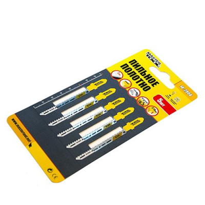 Купить Пильное полотно Mastertool 14-2808 для лобзика по дереву Т101AO 5шт Инструмент и оборудование