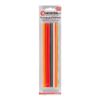 Комплект клеевых стержней Intertool RT-1032 7.4х200мм ассорти 12шт