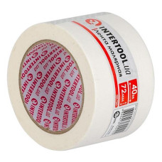 Купить Лента малярная Intertool DM-7241 72мм 40м белая 2шт Инструмент и оборудование