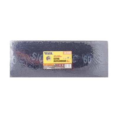 Сетка абразивная MasterTool 08-0406 зерно 60 107x280мм 10шт Купить Сетка абразивная MasterTool 08-0406 зерно 60 107x280мм 10шт Инструмент и оборудование