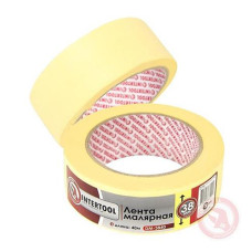 Купить Лента малярная Intertool DM-3840 38мм х 40м желтая 6шт Инструмент и оборудование