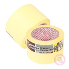 Купить Лента малярная Intertool DM-7240 72мм х 40м желтая 2шт Инструмент и оборудование