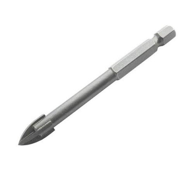 Купить Сверло для плитки и стекла LT/Maxidrill 401-005 с шестигранным хвостовиком и 4 гранями 5мм Инструмент и оборудование