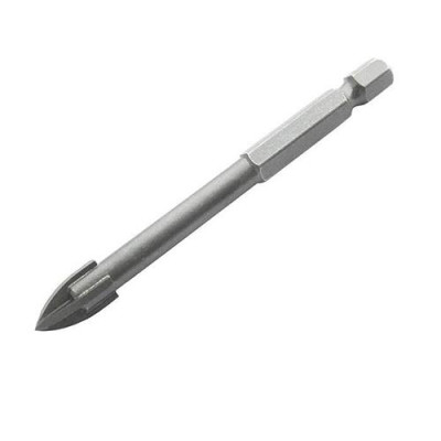 Купить Сверло для плитки и стекла LT/Maxidrill 401-008 с шестигранным хвостовиком и 4 гранями 8мм Инструмент и оборудование