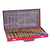 Набор сверл Intertool SD-0309 HSS 230шт в металлическом кейсе