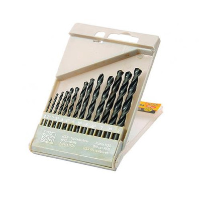 Набор сверл по металлу MasterTool 11-0213 HSS 2-8мм шаг 0.5 в пластиковой коробке 13шт черные Купить Набор сверл по металлу MasterTool 11-0213 HSS 2-8мм шаг 0.5 в пластиковой коробке 13шт черные Инструмент и оборудование