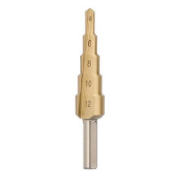 Сверло ступенчатое по металлу Intertool SD-5812 4-12мм