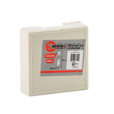 Шпилька для степлера Intertool PT-8712 PT-1611 12мм d0.64мм 6000шт Купить Шпилька для степлера Intertool PT-8712 PT-1611 12мм d0.64мм 6000шт Инструмент и оборудование