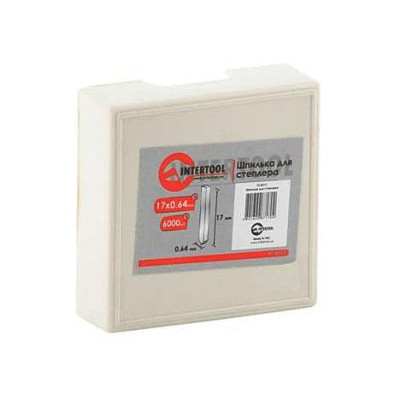 Шпилька для степлера Intertool PT-8717 PT-1611 17мм d0.64мм 6000шт Купить Шпилька для степлера Intertool PT-8717 PT-1611 17мм d0.64мм 6000шт Инструмент и оборудование