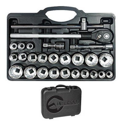 Набор профессионального инструмента Intertool ET-6026 3/4" 26шт Купить Набор профессионального инструмента Intertool ET-6026 3/4" 26шт Инструмент и оборудование