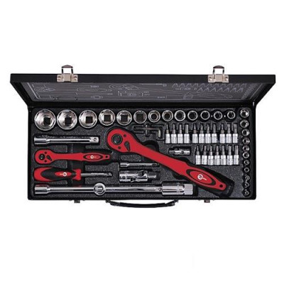 Набор профессионального инструмента Intertool ET-6056 1/2" 1/4" 56шт 4-32мм биты 18шт Купить Набор профессионального инструмента Intertool ET-6056 1/2" 1/4" 56шт 4-32мм биты 18шт Инструмент и оборудование