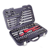 Набор профессионального инструмента Intertool ET-6082 1/2" 1/4" 82шт