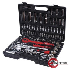 Купить Набор профессионального инструмента Intertool ET-6108 1/2" 1/4" 108шт Инструмент и оборудование