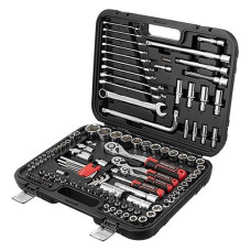 Купить Набор инструментов Intertool ET-8126 1/2" 3/8" 1/4" 126ед Cr-V Инструмент и оборудование