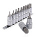 Купить Набор Intertool HT-1849 TORX на планке 1/2" Т20 25 30 40 45 50 55 60 70 9шт Инструмент и оборудование